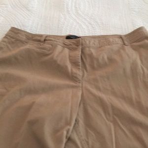 Talbots dark beige khaki pants